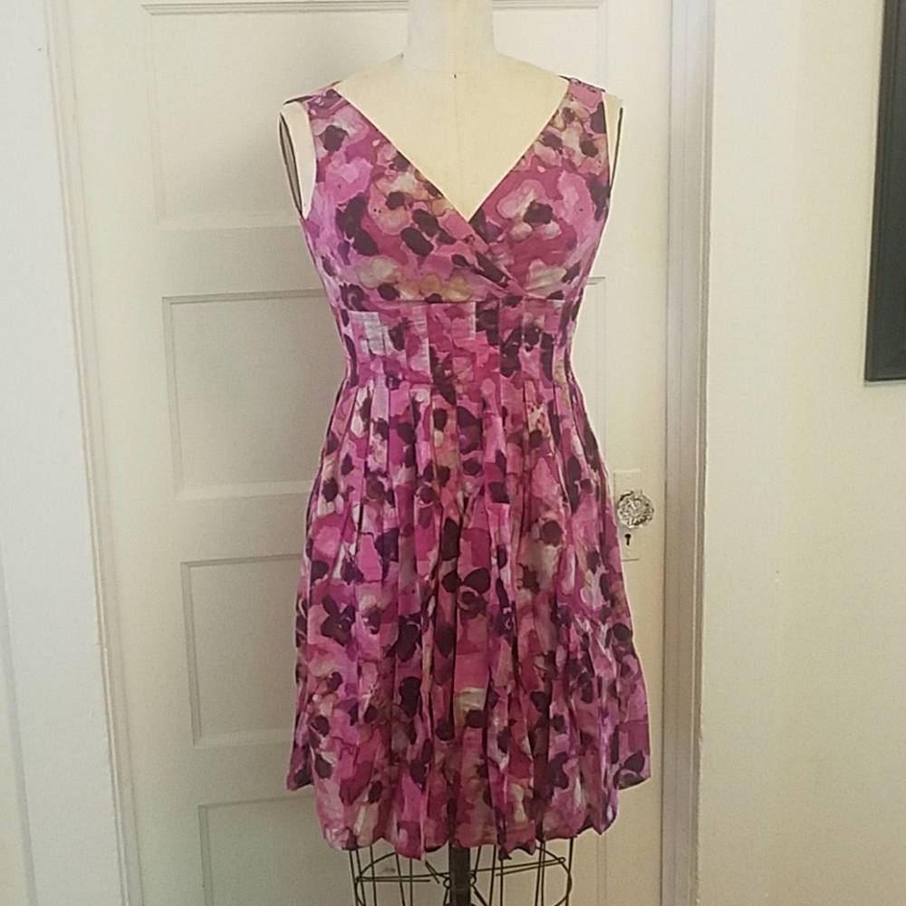 Eliza J Pink Floral Dress - Picture 1 of 3